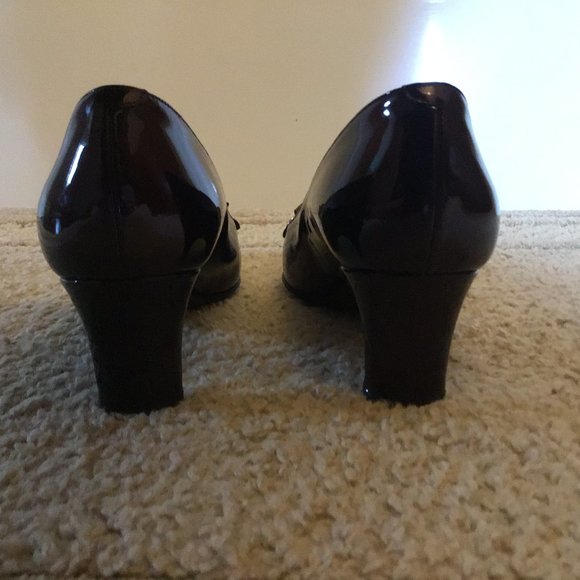 Louis Vuitton Shoes Amarante/Bordeaux Size 39 1/2 Excellent condition - Picture 3 of 5